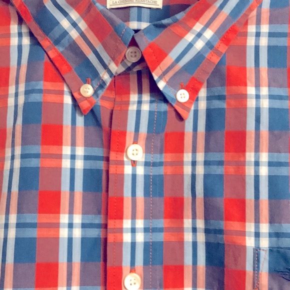 Dockers mens plaid short sleeve shirt  Size 5XL - Picture 6 of 6